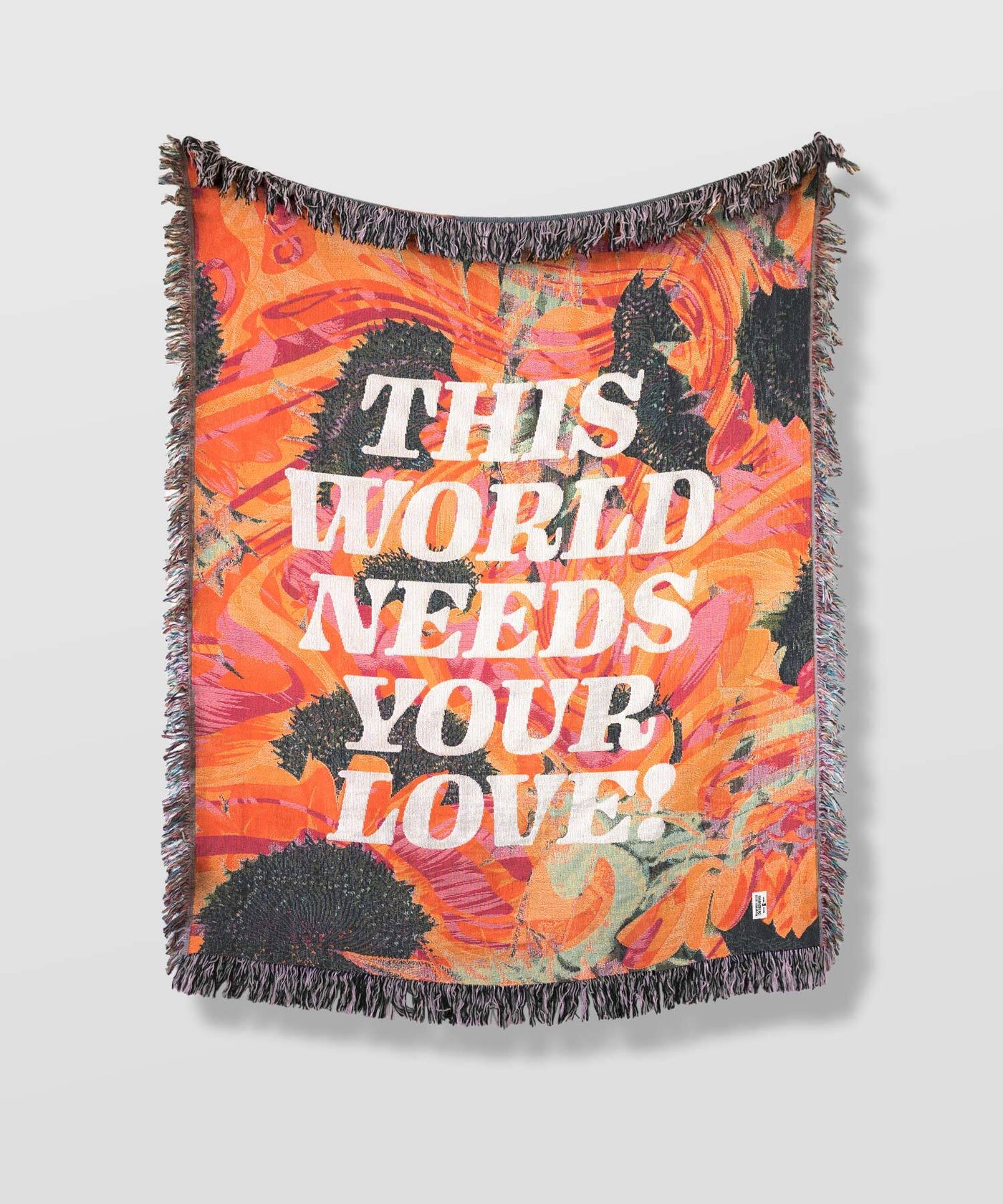 This World Tapestry Blanket
