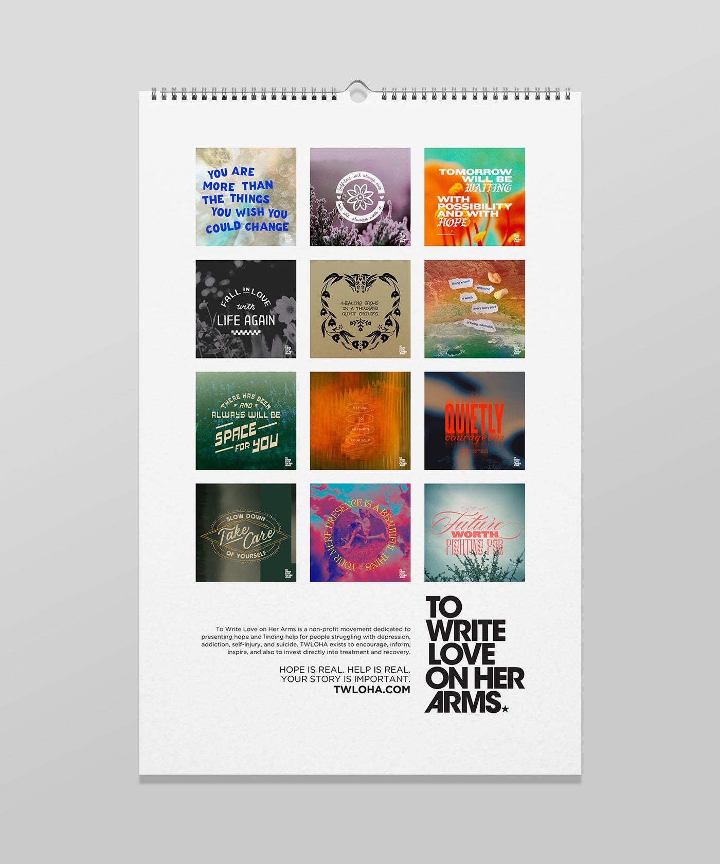 2026 TWLOHA Wall Calendar