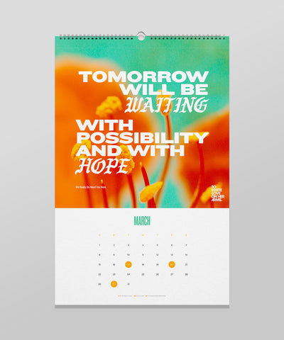 2026 TWLOHA Wall Calendar