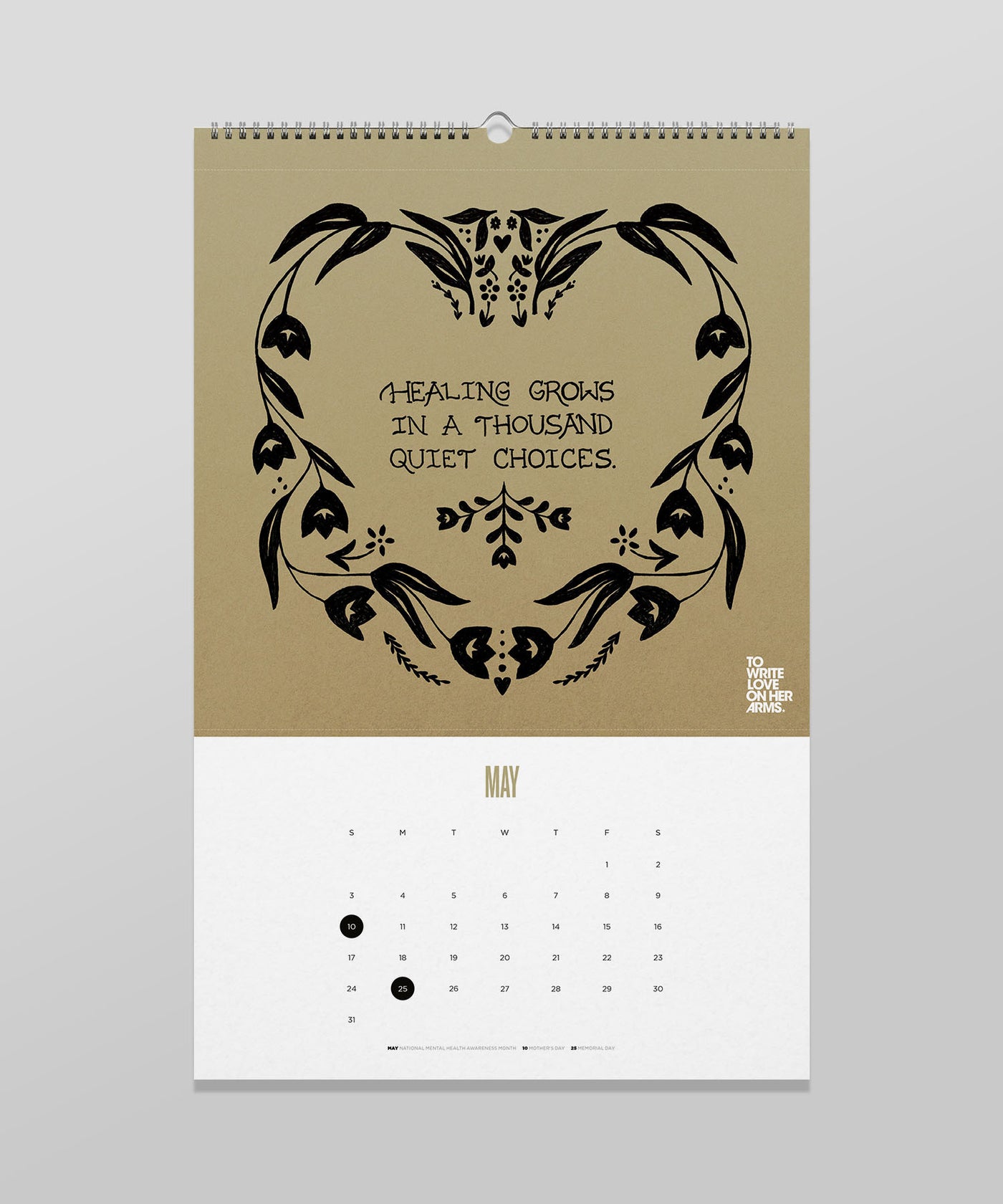 2026 TWLOHA Wall Calendar