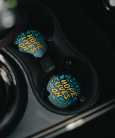 TWLOHA Car Coasters