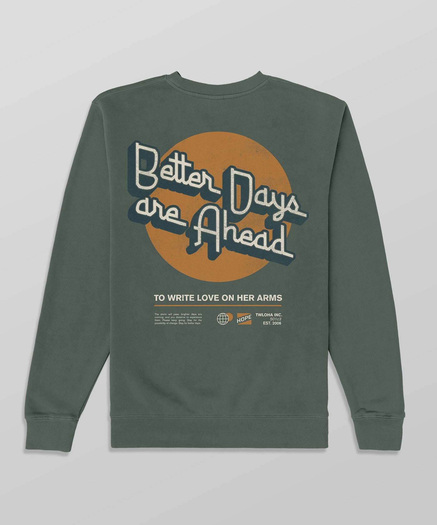 Diner Pigment-Dyed Sweatshirt