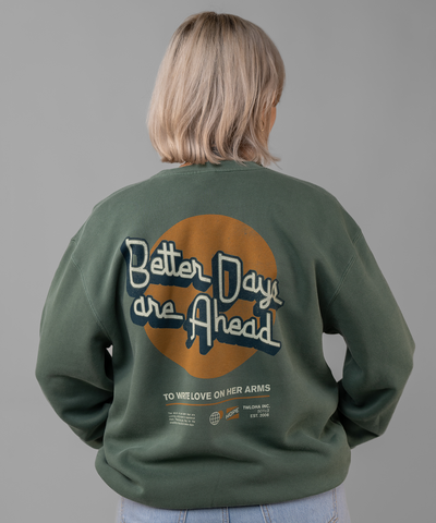 Diner Pigment-Dyed Sweatshirt