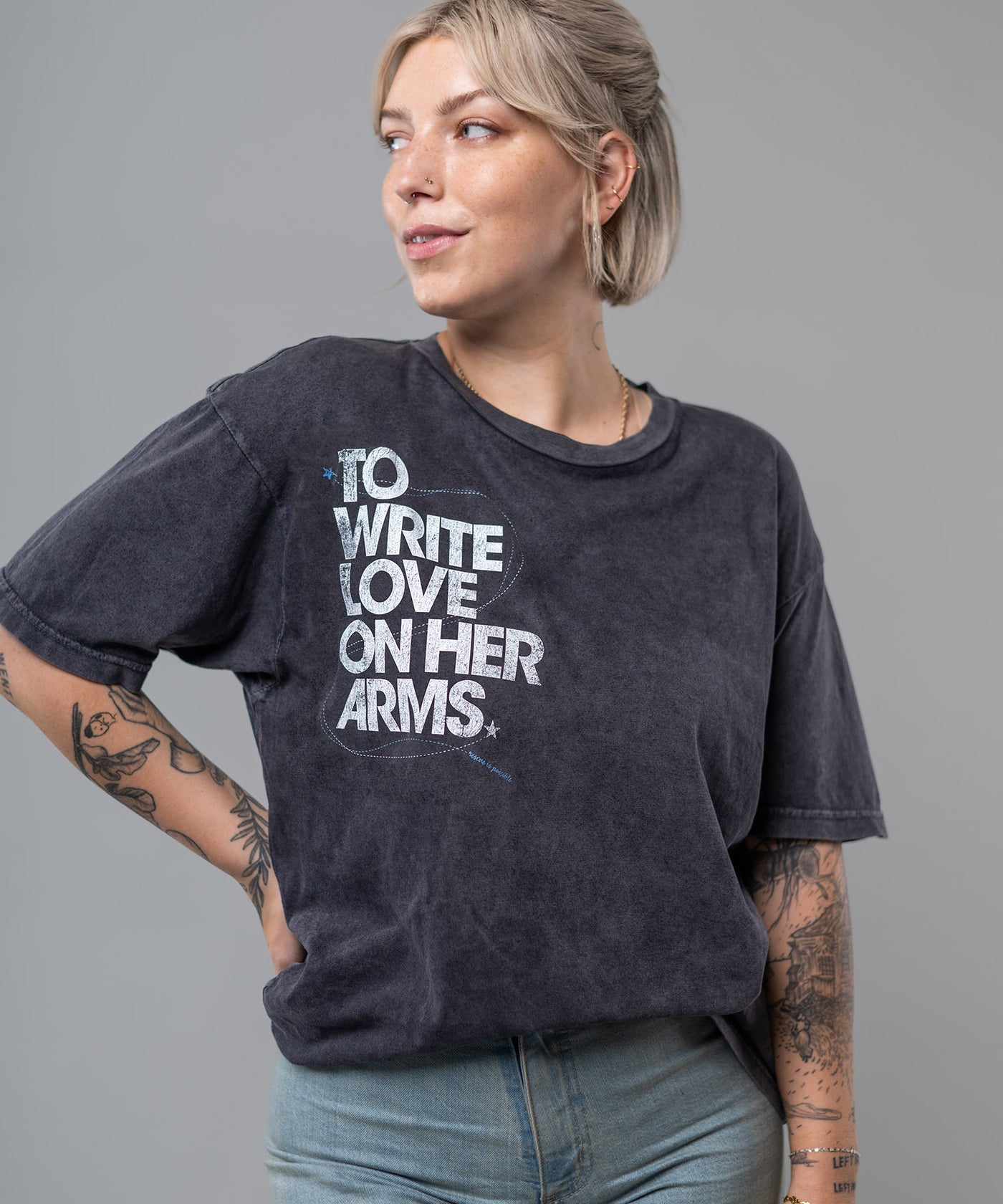 Distressed Title Shirt