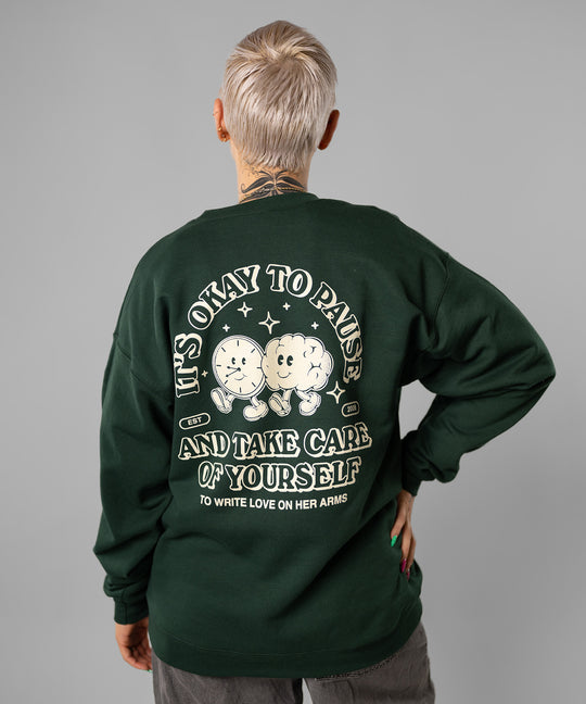 It's Okay Mindfulness Sweatshirt – To Write Love on Her Arms.