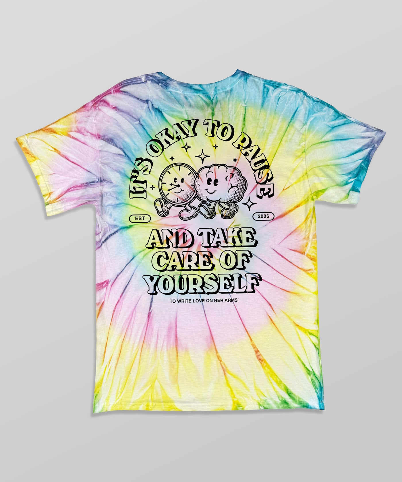 It's Okay Tie-Dye Shirt