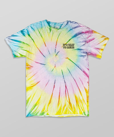 It's Okay Tie-Dye Shirt