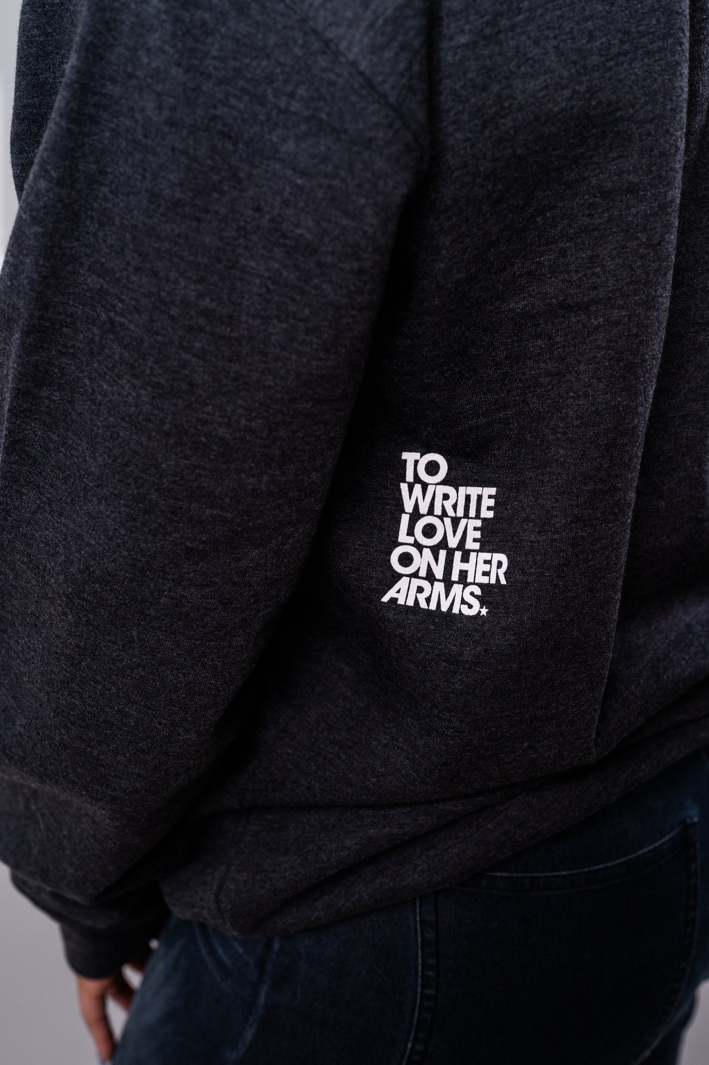Stop Apologizing Embroidered Sweatshirt