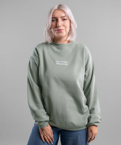 Presence Embroidered Sweatshirt