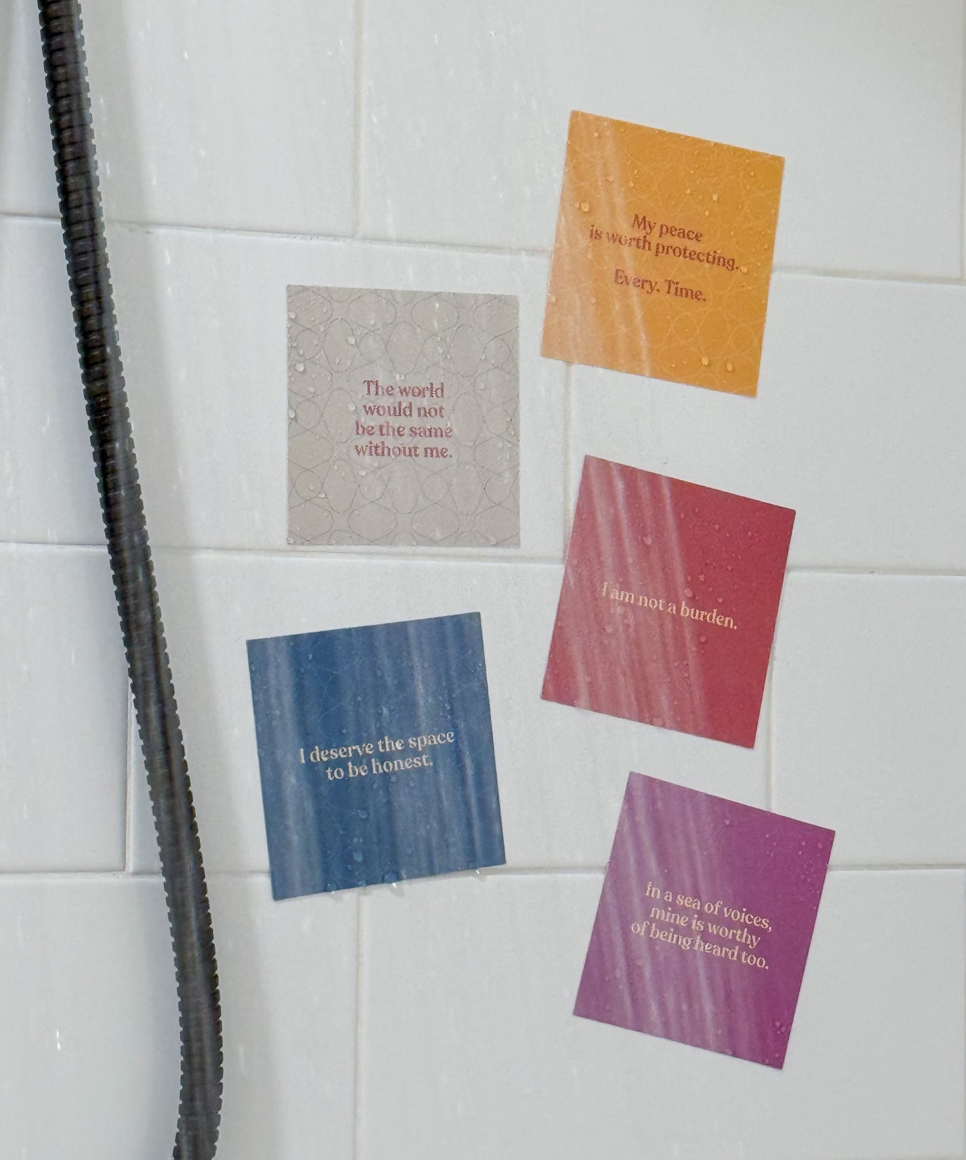 Messages of Hope Shower Cling 10-Pack