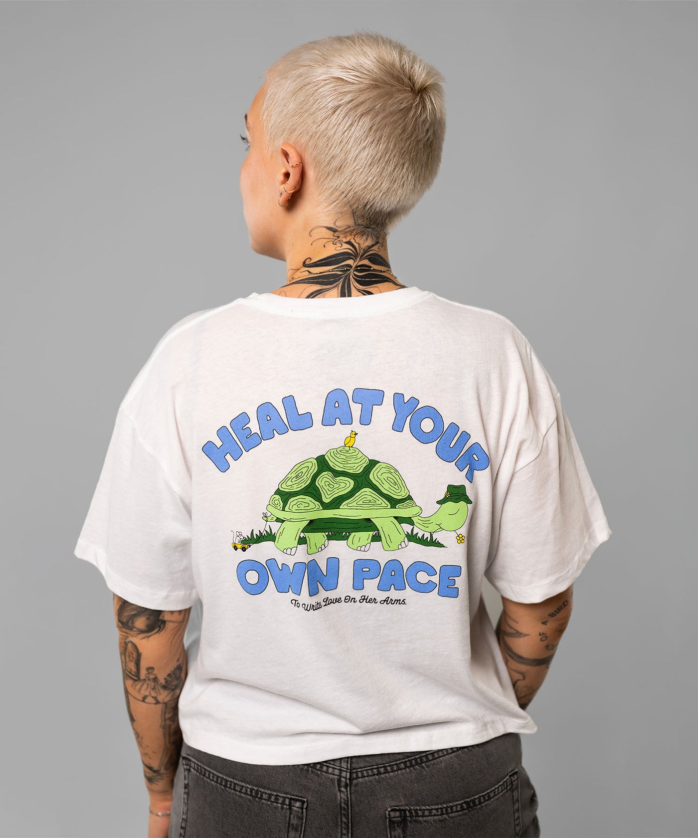 Slow and Steady Crop Shirt