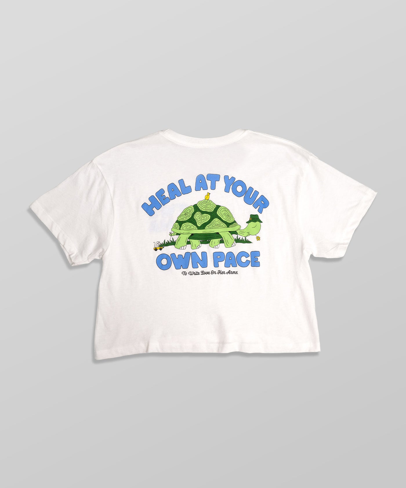 Slow and Steady Crop Shirt