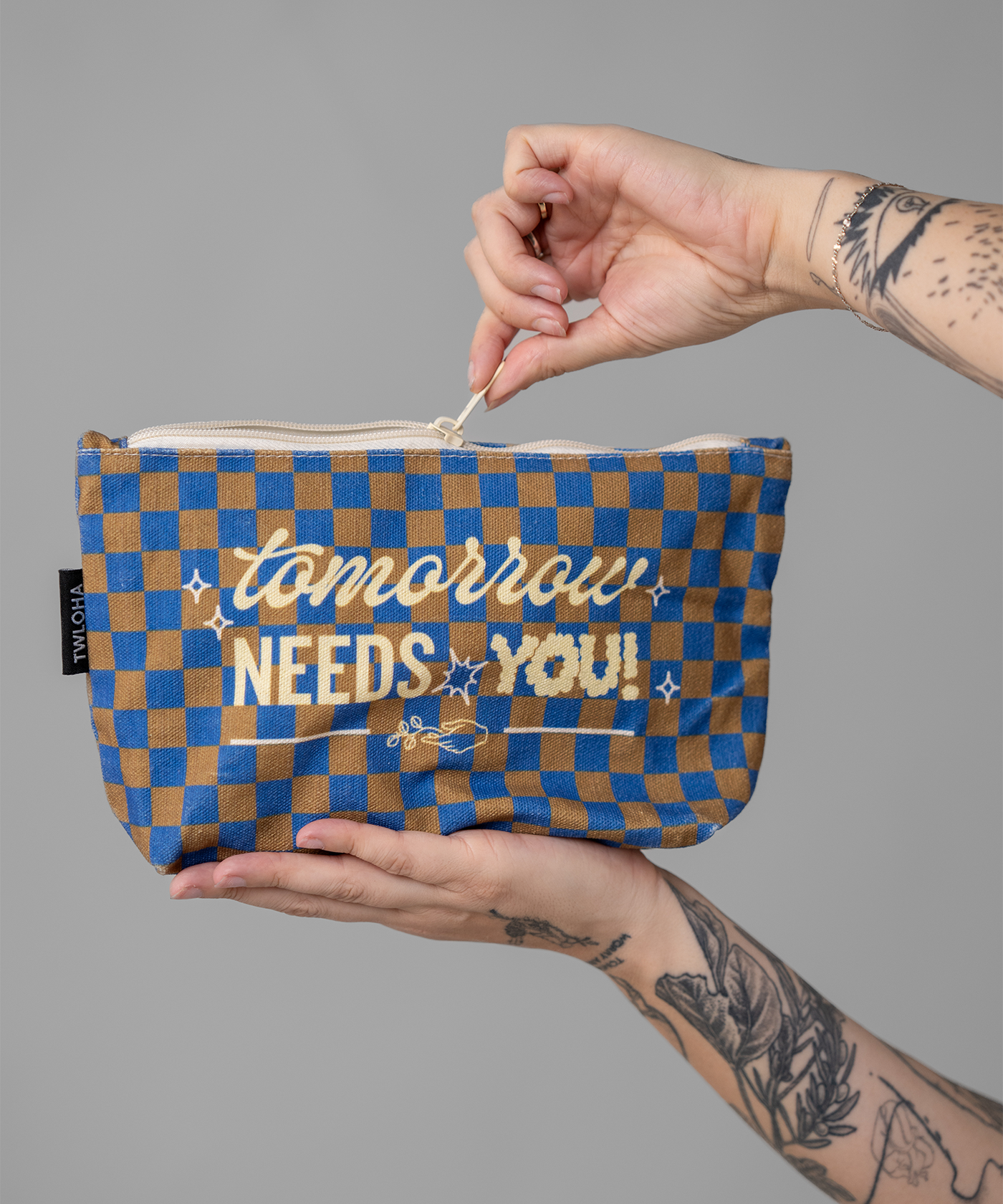 Tomorrow Needs You Pouch