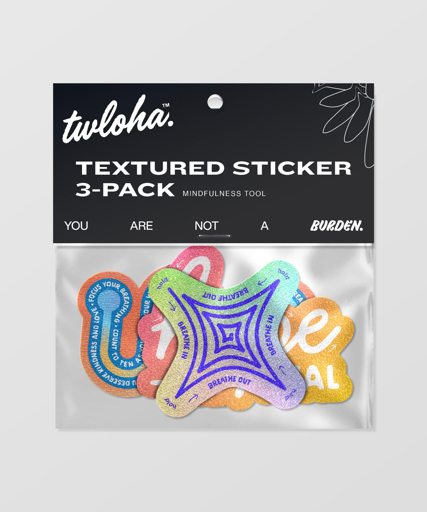 Textured Sticker Designs Textured Sticker Pack – To Write Love on Her Arms.