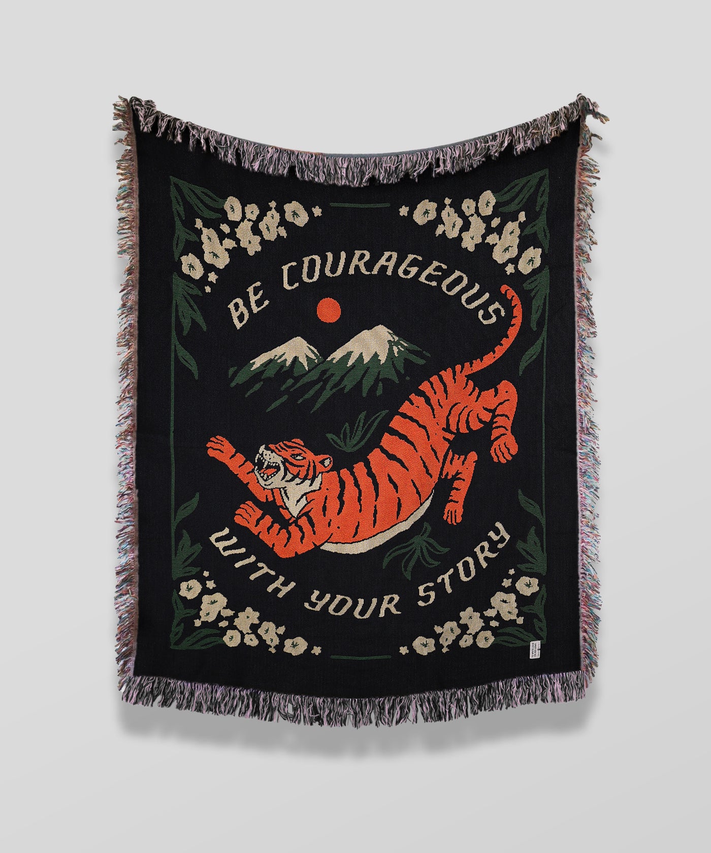 Tiger Tapestry Blanket