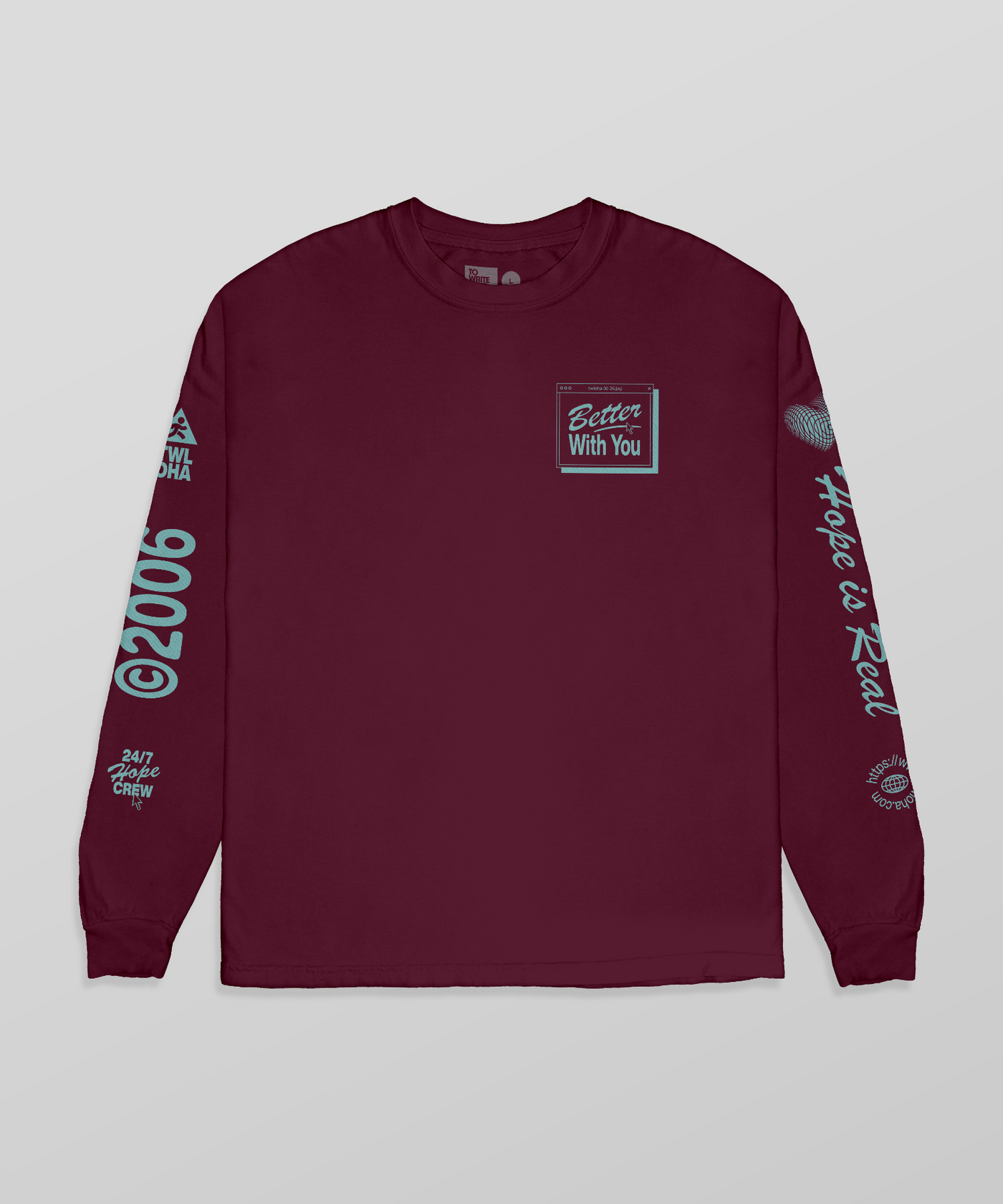 Y2K6 Long Sleeve Shirt – To Write Love on Her Arms.