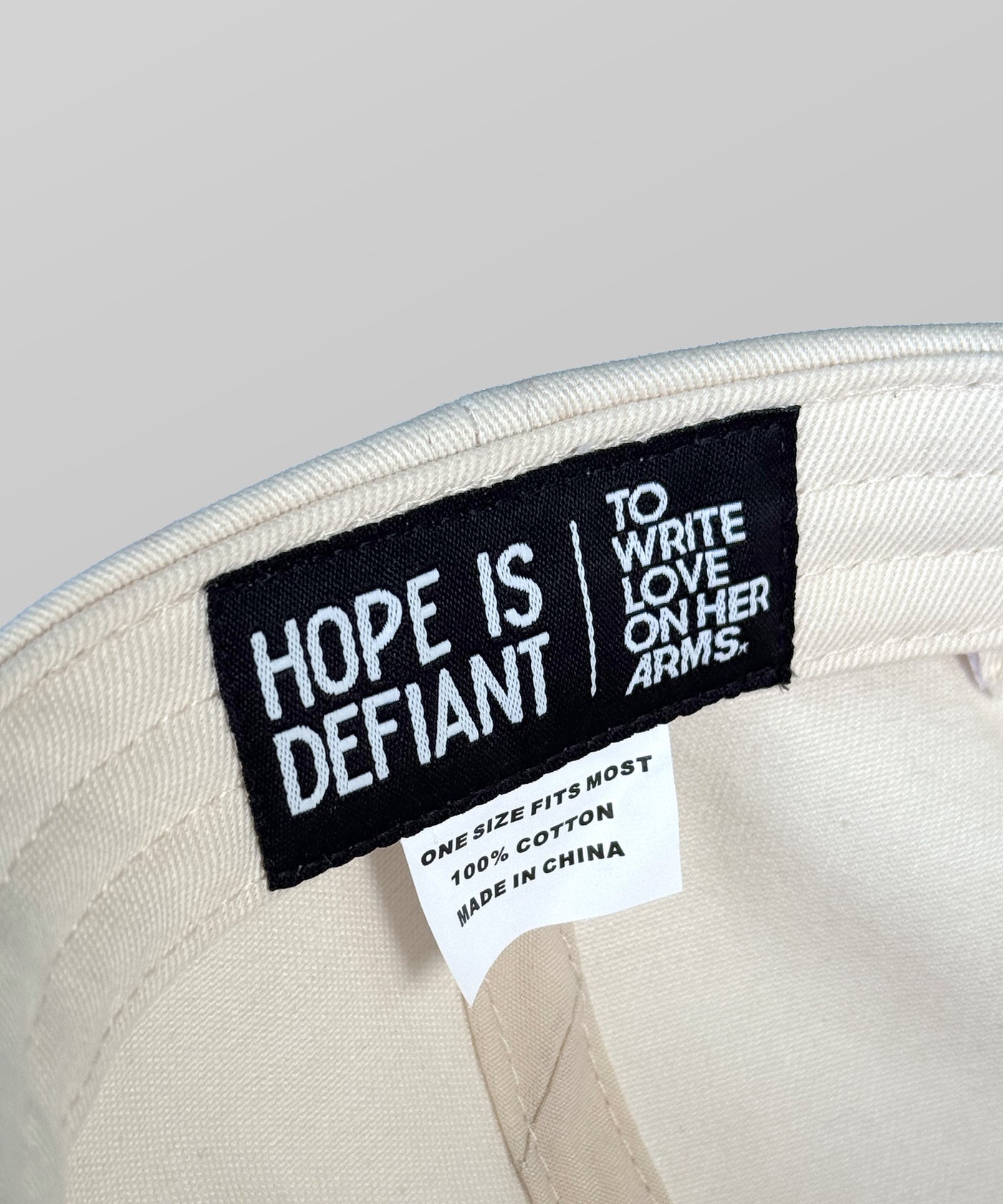 Balance Embroidered Hat – To Write Love on Her Arms.