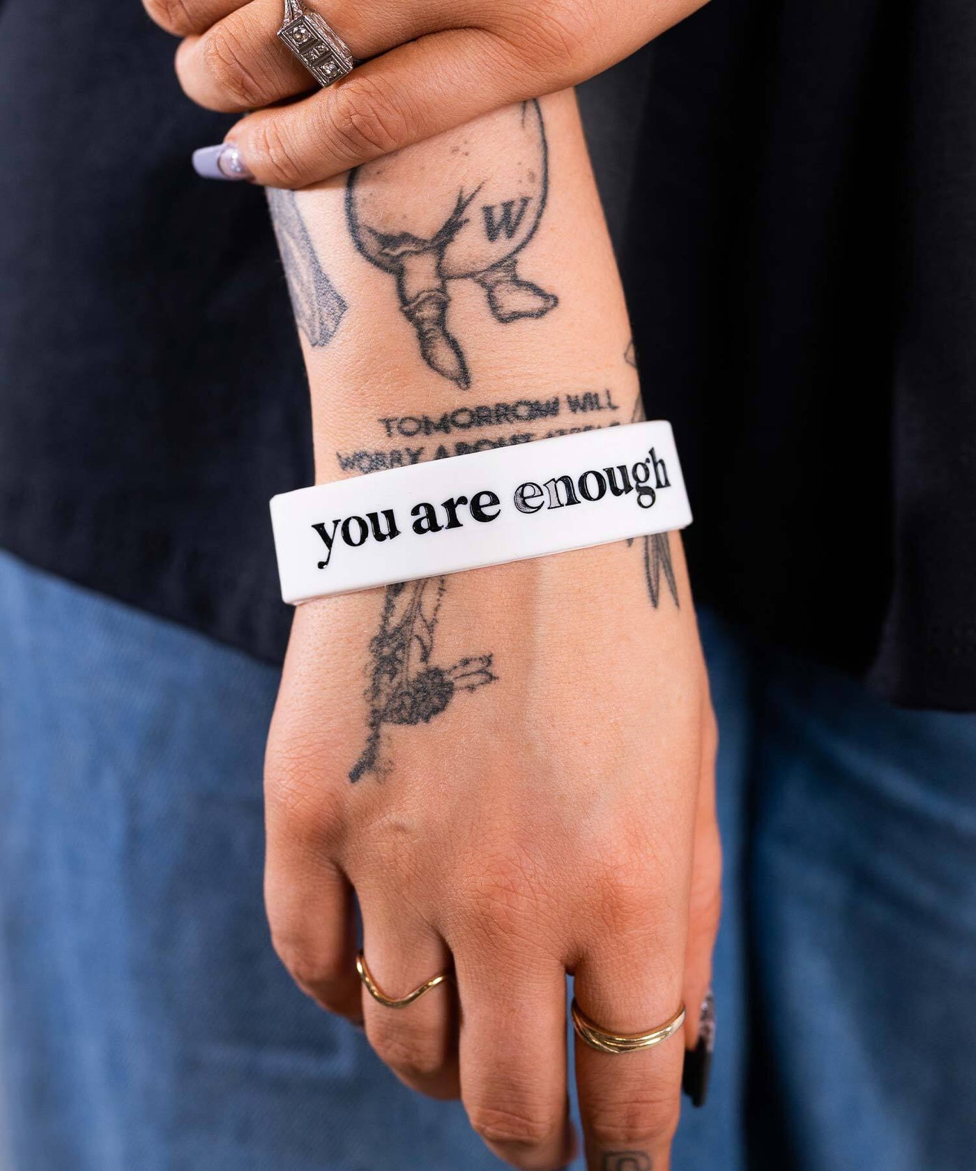 You Are Enough Silicone Bracelet