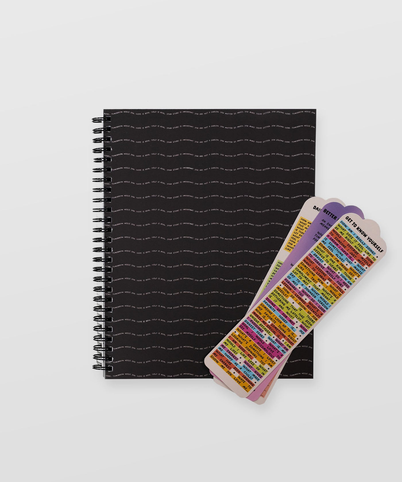 Get To Know Yourself Journal + Guided Bookmark Bundle