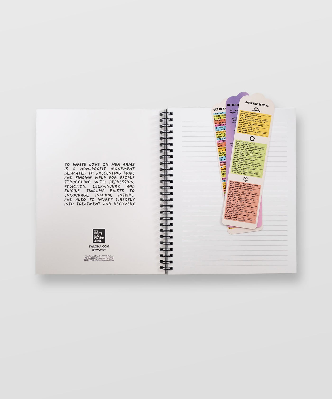 The World Needs You Journal + Guided Bookmark Bundle