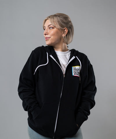 Offset Lightweight Zip Hoodie