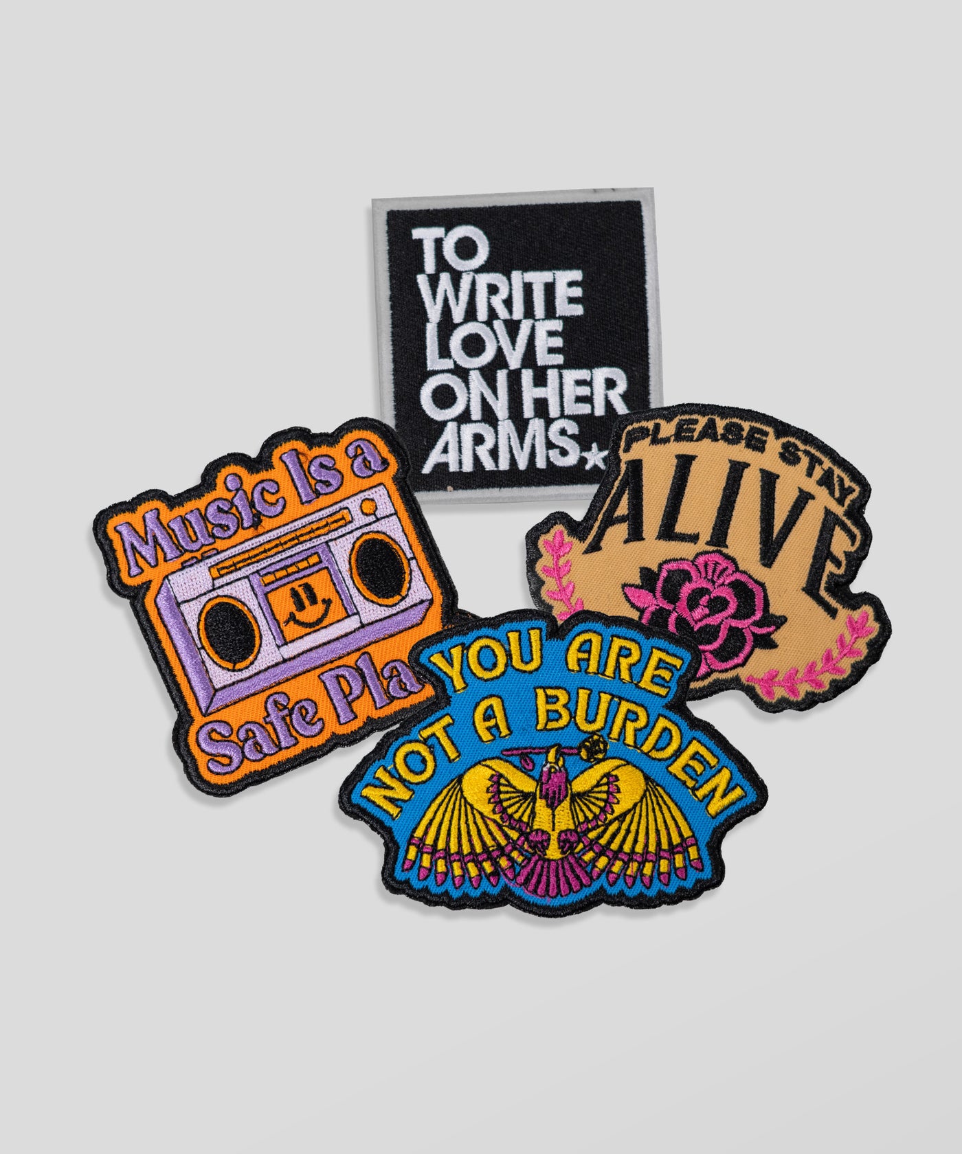 Not A Burden Patches Pack