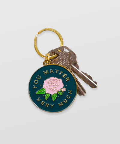 Reminder Enamel Keychain