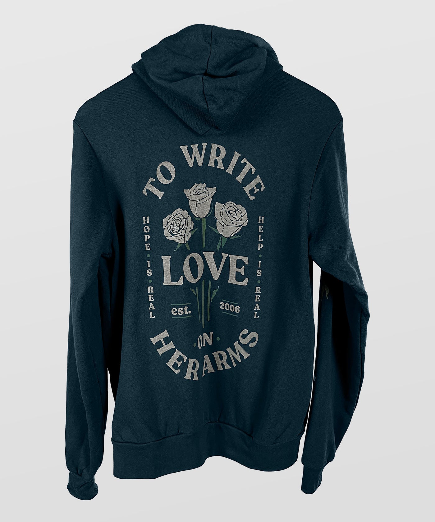 Roses Zip Hoodie