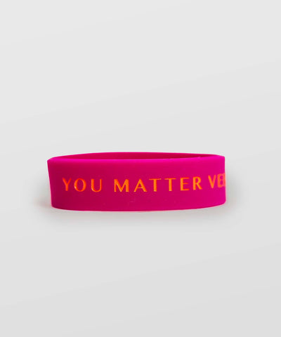 You Matter Very Much Silicone Bracelet