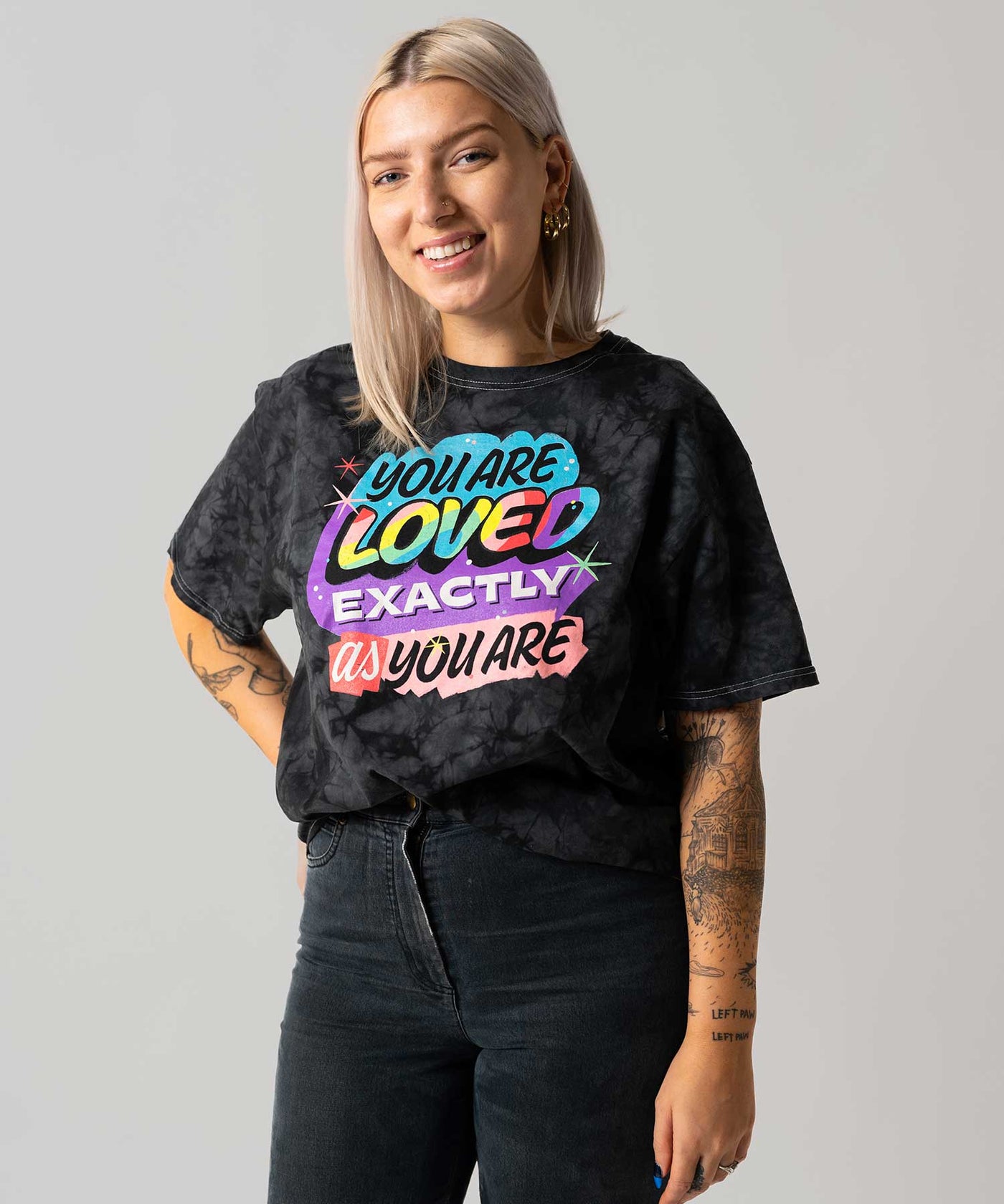 You Are Loved Crystal Wash Shirt