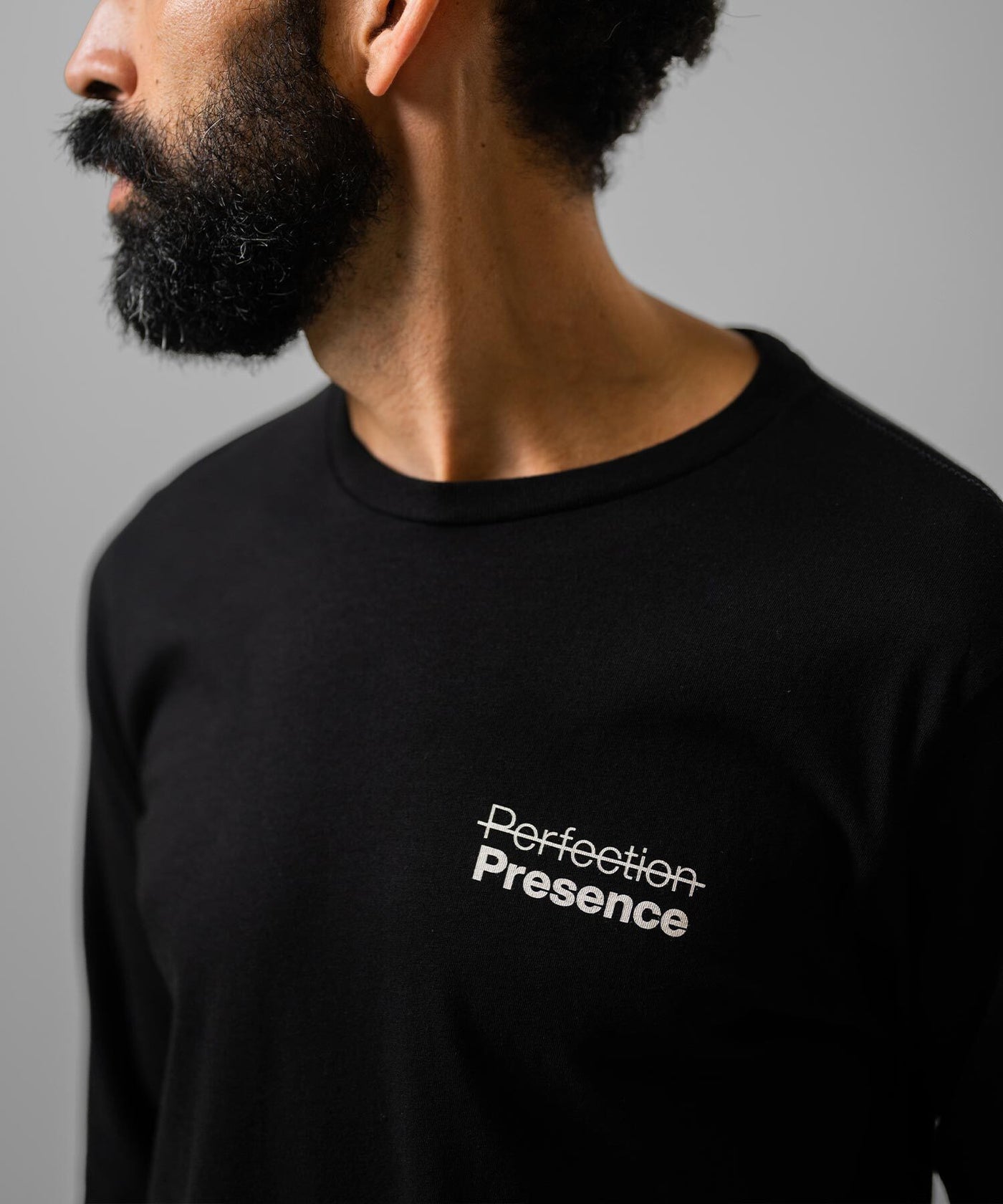 Presence Long Sleeve Shirt (Black)