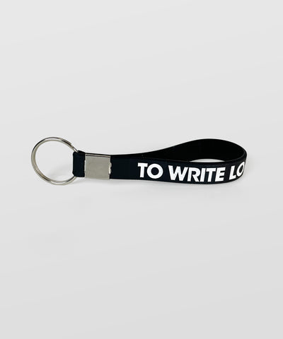Title Silicone Keychain