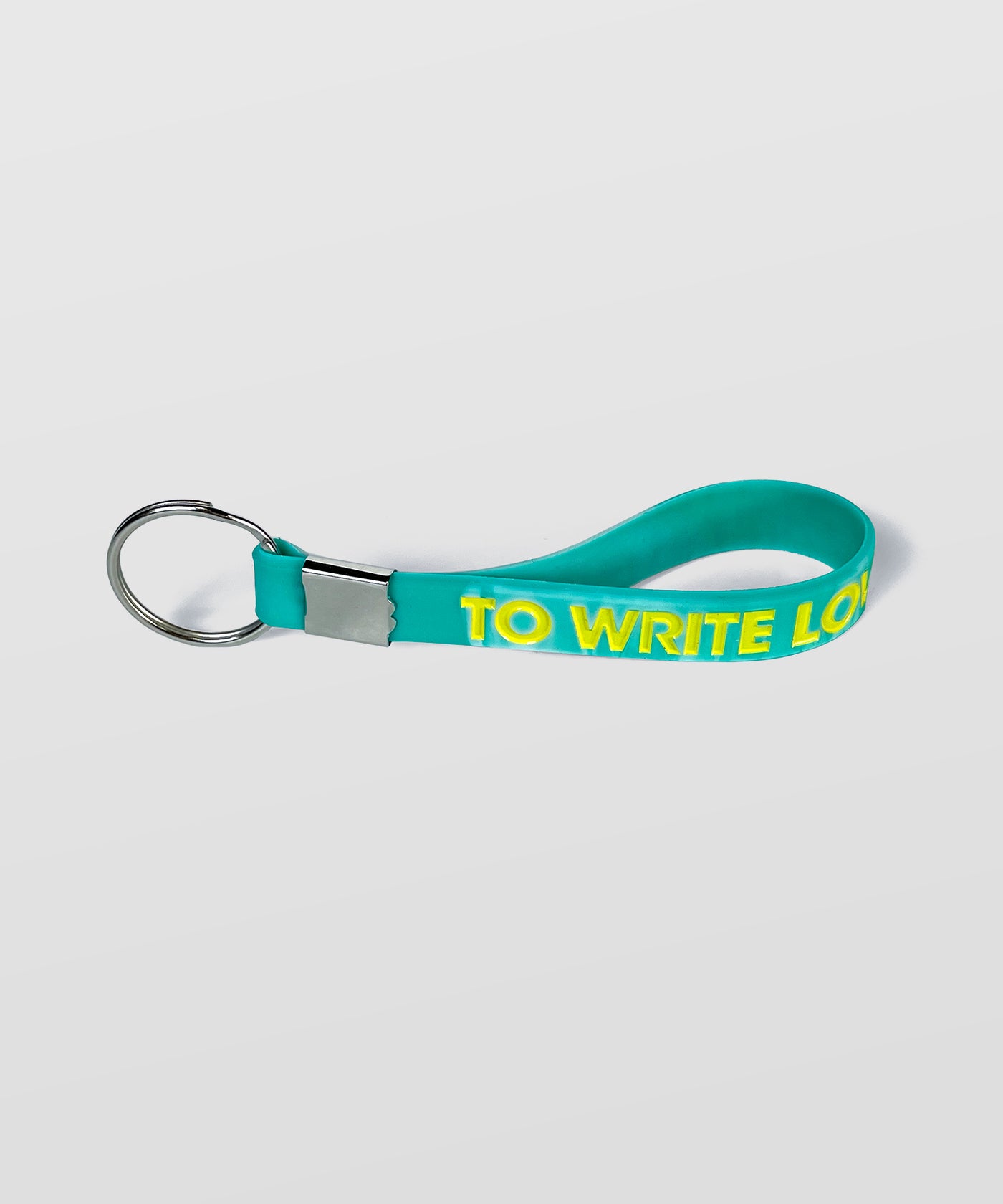 Title Silicone Keychain