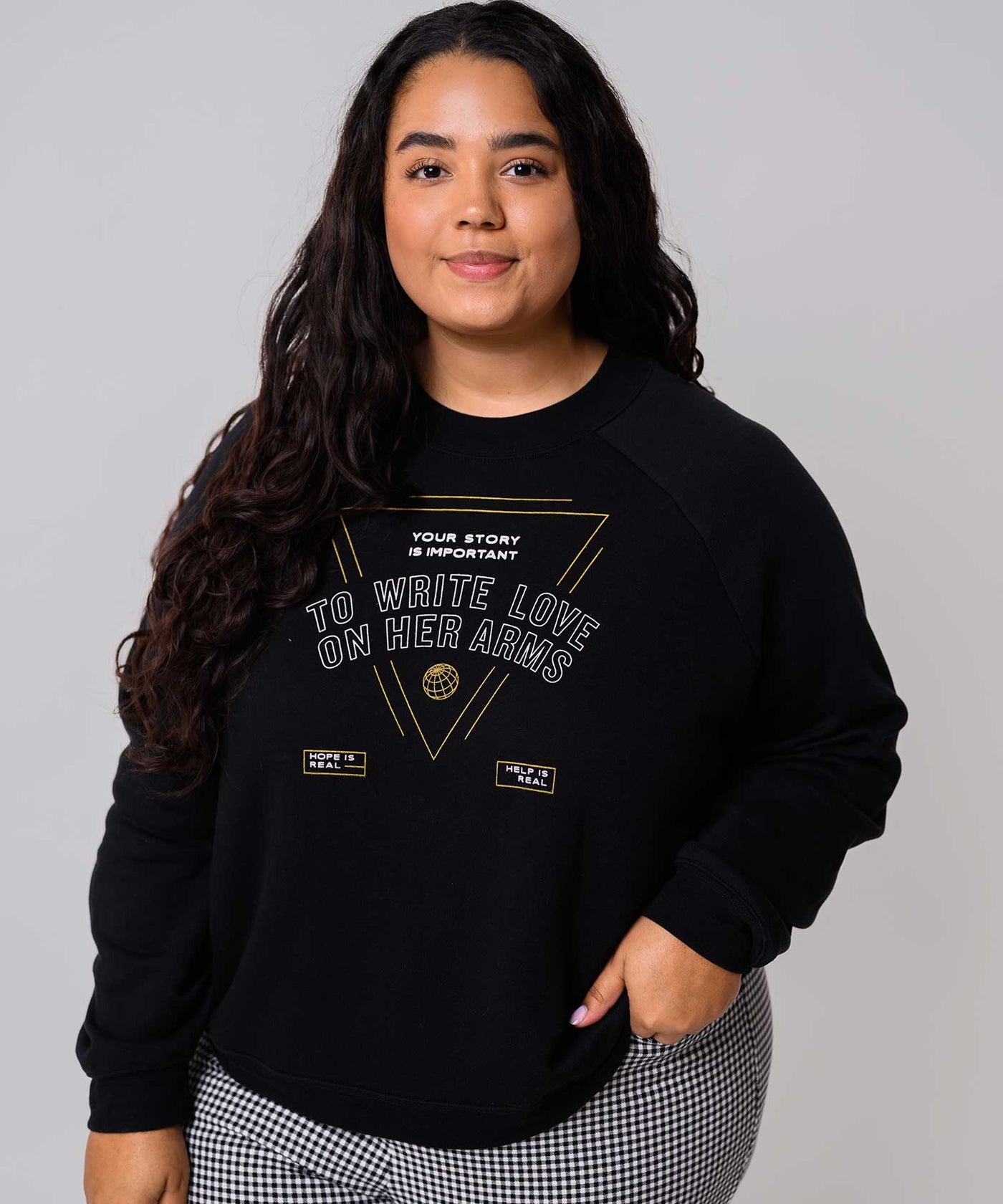 League Crop Sweatshirt