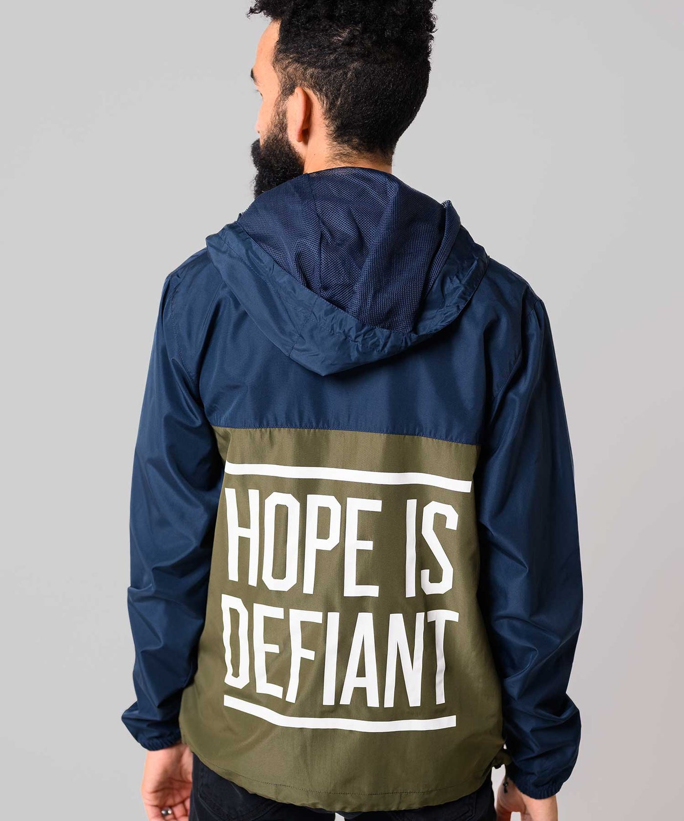 Hope Is Defiant Windbreaker Jacket