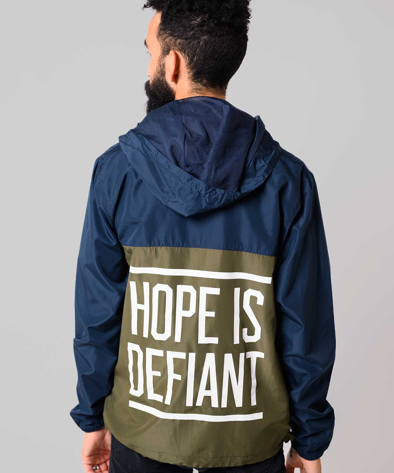 handle historisk Lille bitte Hope Is Defiant Windbreaker Jacket – To Write Love on Her Arms.